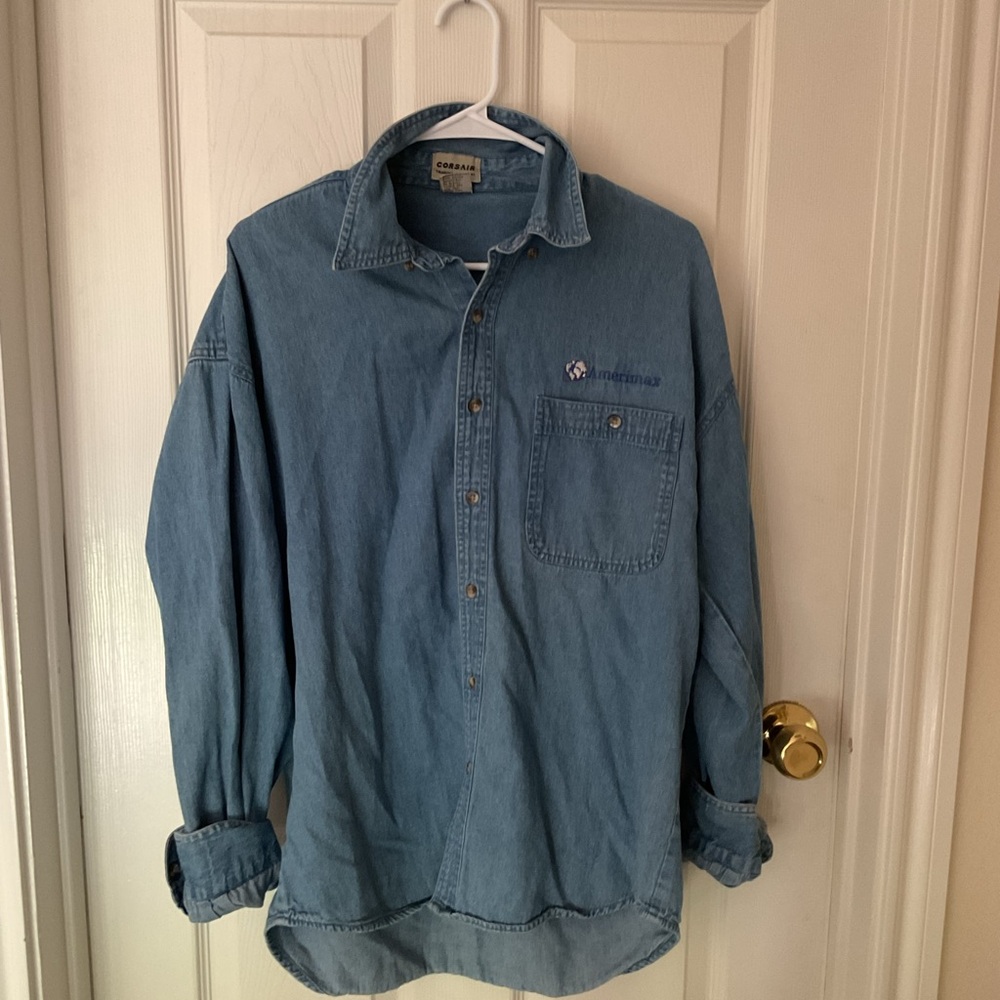 Blue Denim Men's Jacket